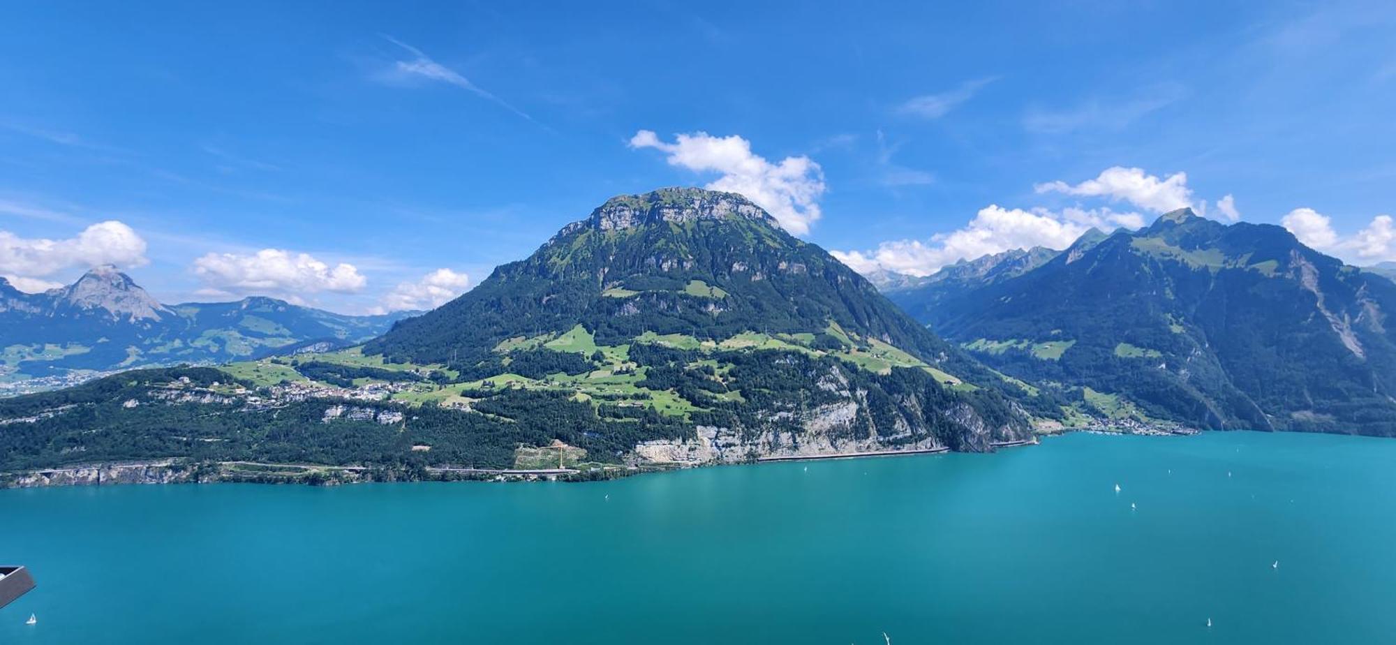 Ferienwohnung Solohike Mountainview Seelisberg Exterior foto